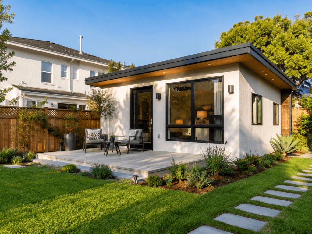 a recently completed ADU project in Los Angeles